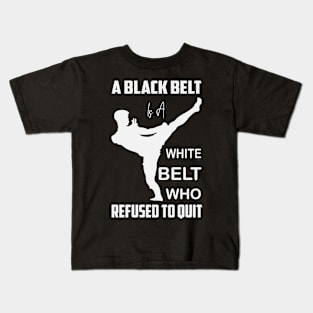 Touch Me And Your First Taekwondo Lesson Is Free Shirt, Gift For Taekwondo Players, Karate, Korean Martial Arts, Black Belter, Taekwondo Kids T-Shirt